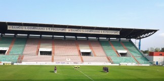 Mapei Stadium, casa del Sassuolo, fonte By RegSimo at Italian Wikipedia - Transferred from it.wikipedia to Commons., Public Domain, https://commons.wikimedia.org/w/index.php?curid=35585800