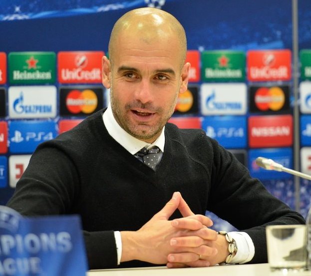 Pep Guardiola, fonte By Football.ua, CC BY-SA 3.0, https://commons.wikimedia.org/w/index.php?curid=38482295