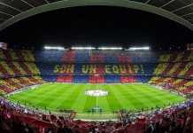 Camp Nou, stadio del Barcellona, Barca, fonte By Ayman.antar7 - Own work, CC BY-SA 4.0, https://commons.wikimedia.org/w/index.php?curid=45317270