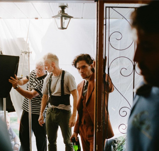 Kit Harington sul set, font Xavier Dolan's Instagram profile