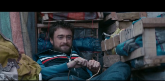 Daniel Radcliffe in Jungle, fonte screenshot youtube