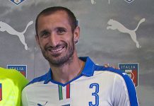 Giorgio Chiellini, fonte By Photo by PUMACropped and retouched by Danyele - mynewsdesk.com (original photo), CC BY 3.0, https://commons.wikimedia.org/w/index.php?curid=62753693