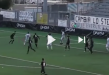Zaniolo in gol con la Virtus Entella, fonte screeshot Youtube