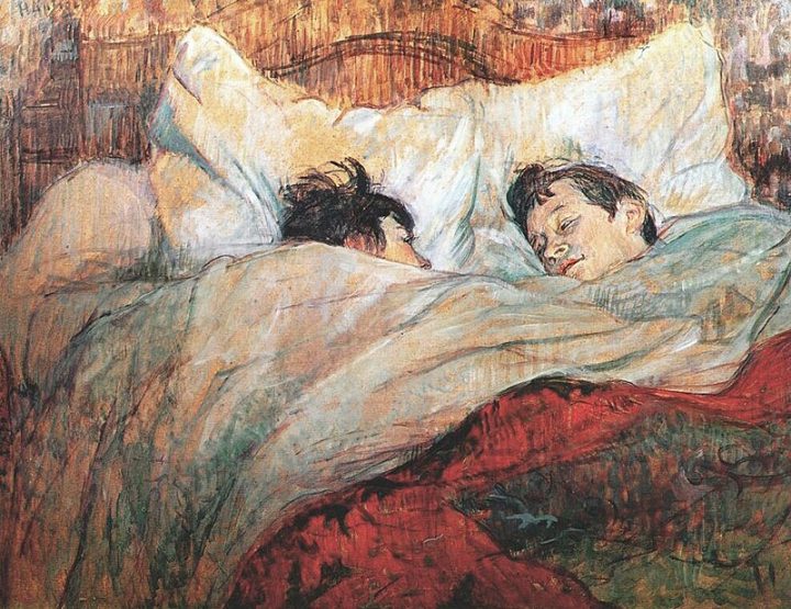 Henri de Toulouse-Lautrec, A letto, 1892, Musée d'Orsay, Parigi. Fonte: Wikipedia