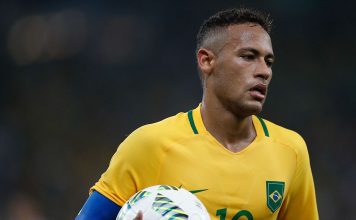 Neymar, fonte Di Fernando Frazão/Agência Brasil - http://agenciabrasil.ebc.com.br/rio-2016/foto/2016-08/selecao-brasileira-de-futebol-enfrenta-alemanha-0, CC BY 3.0 br, https://commons.wikimedia.org/w/index.php?curid=50790370