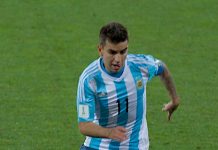 Angel Correa, fonte By funny peculiar from Wellington, New Zealand - Angel Correa of Athletico Madrid and Argentina attacking., CC BY-SA 2.0, https://commons.wikimedia.org/w/index.php?curid=41263059