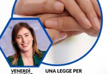 Maria Elena Boschi a Casoria per la Legge sull’Oblio Oncologico